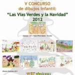 Cartel concurso dibujo vías verdes