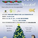 Cartel escuela navidad adaptaocio