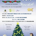 Cartel escuela navidad adaptaocio