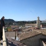 Una zona degradada de la pedanía de Valentín se convierte en un mirador sobre la vega del Argos