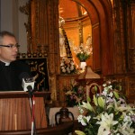 Sebastián Chico une recuerdos cofrades y vivencias sacerdotales en su Pregón de la Semana Santa de Cehegín