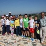 Alumnos del IES Alquipir aprenden los secretos de la arqueología en el yacimiento de Begastri