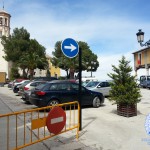 La plaza del Castillo cuenta con nuevas señalizaciones para mejorar la circulación