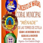 CARTEL CONCIERTO CORAL MÉNADE