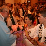 Reina de las Fiestas ofrenda